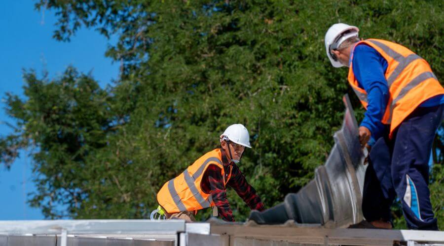 Professional metal roof installation in Boring, OR